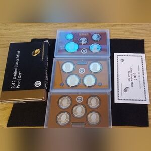 2012 United States Mint Proof Set - Limited To 50,000 Sets Very Rare Key Date!!!